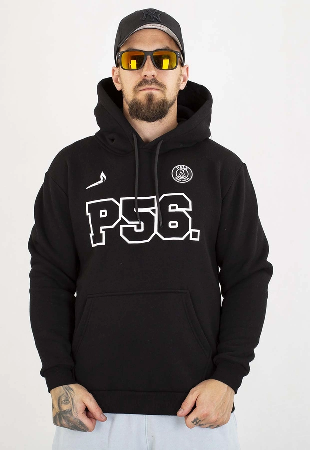 Bluza Dudek P56 Z Kapturem Palę Sobie Grass czarna