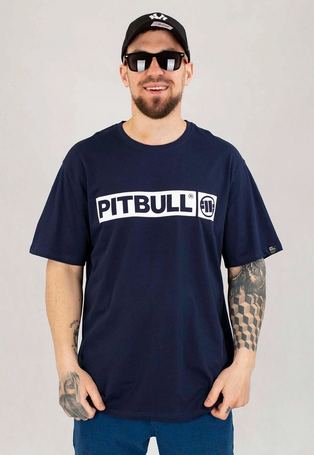 T-shirt Pit Bull Hilltop 170 granatowy