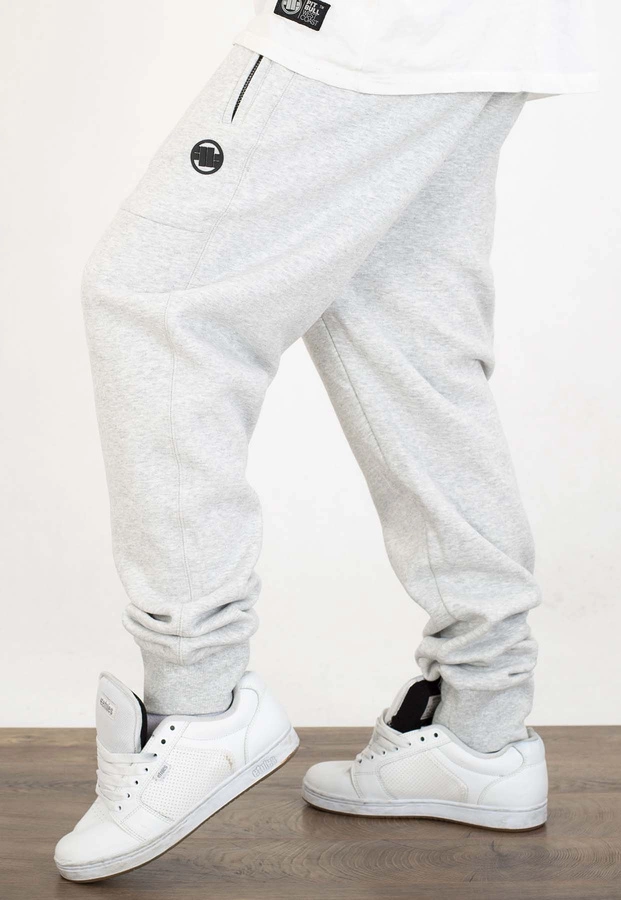 Dresy Pit Bull Small Logo HD grey melange