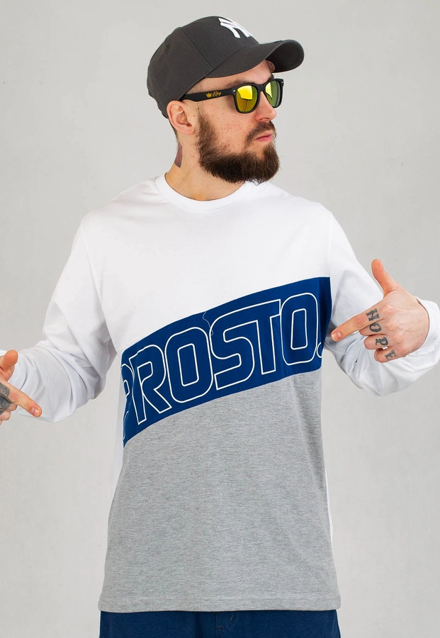 Longsleeve Prosto Mefra biały