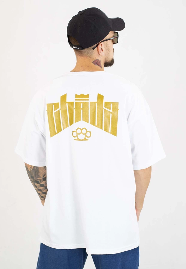 T-shirt Chada Proceder Oversize Kastet Mini biały