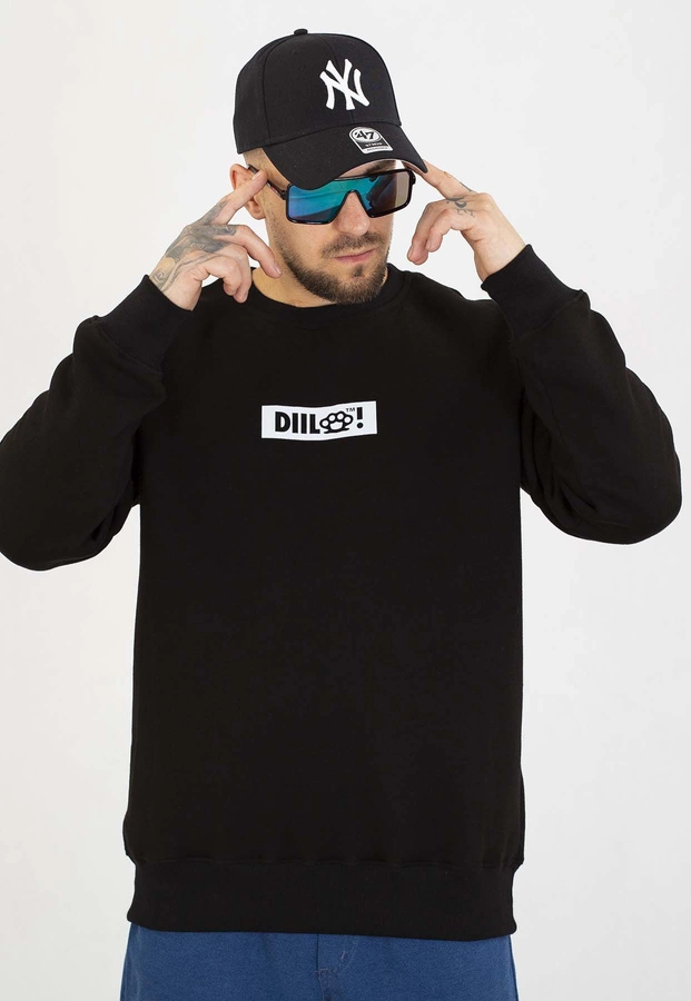 Bluza Diil Bez Kaptura Kastet czarna