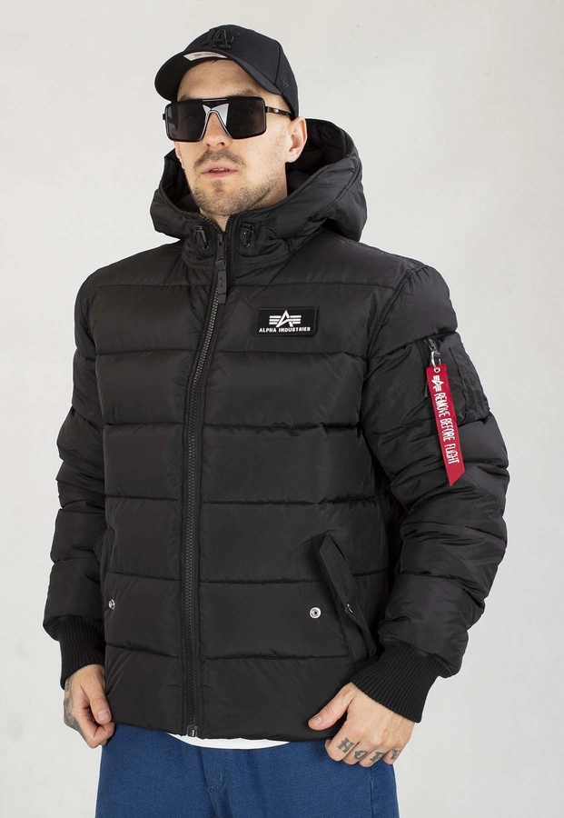 Kurtka Alpha Industries Zimowa Puffer Alpha FD 118113 czarna