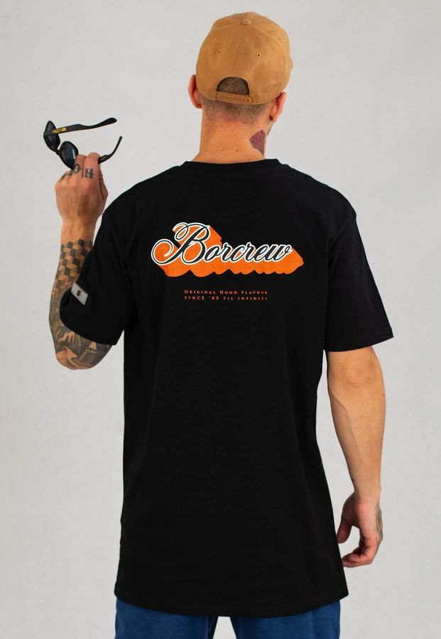 T-shirt B.O.R. Biuro Ochrony Rapu Panama czarny