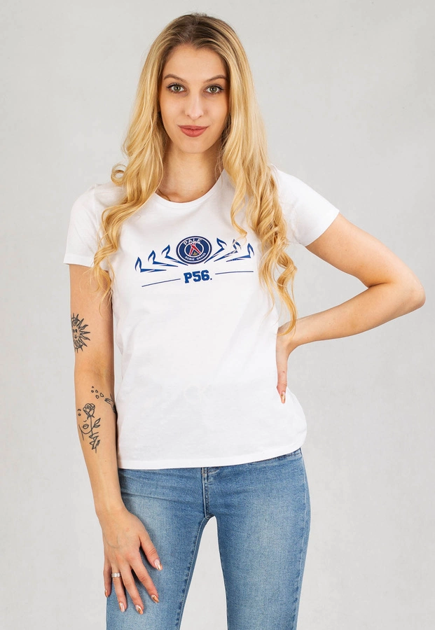 T-shirt Dudek P56 Palę Sobie Grass Blunty biały