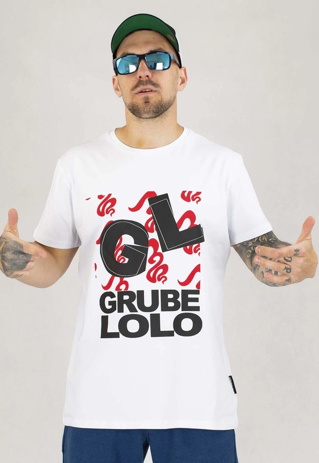 T-shirt Grube Lolo GL biały