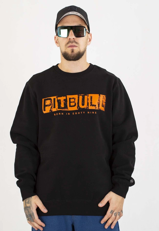 Bluza Pit Bull Bez Kaptura Blacky czarna