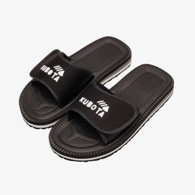 Klapki Kubota Rzep K0000-100-001-23-1 czarne