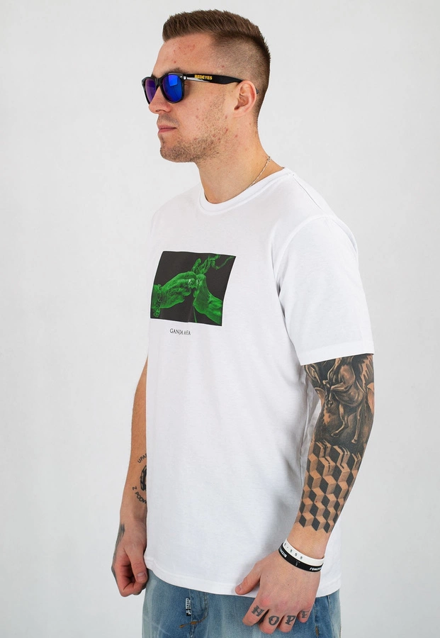 T-shirt Ganja Mafia GM 2009- 2019 Decade biała