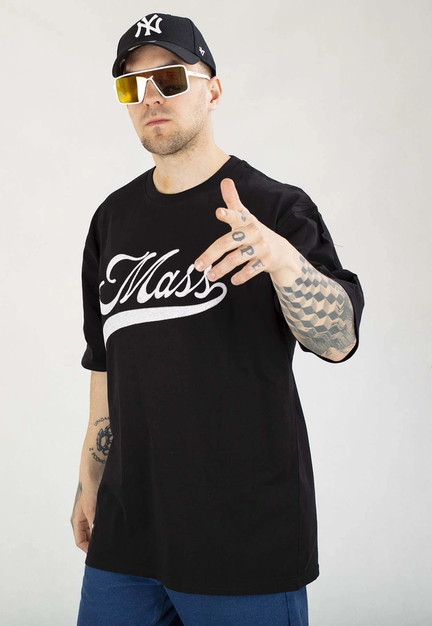 T-shirt Mass Draft czarny