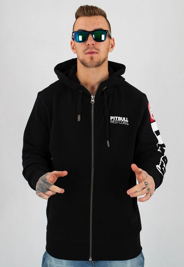 Bluza Pit Bull Zip Hilltop czarna