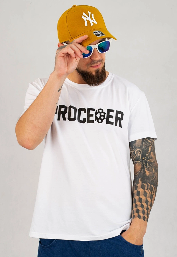 T-shirt Chada Kastet biały