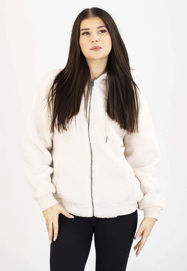 Bluza Pit Bull Z Kapturem ZIP Daisy light beige