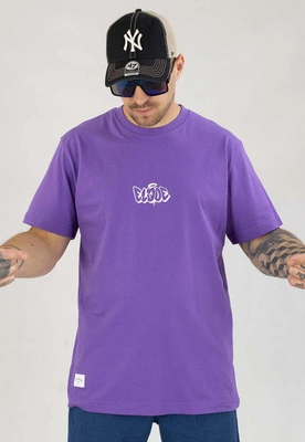 T-shirt Elade Throw Up 3D fioletowy
