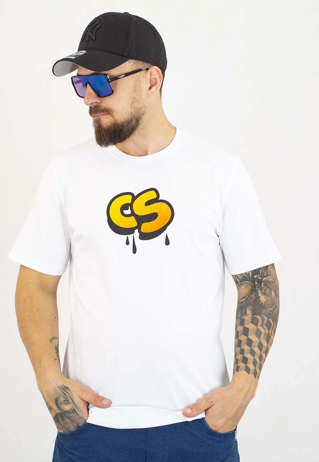T-shirt Ciemna Strefa Relax 100% biały