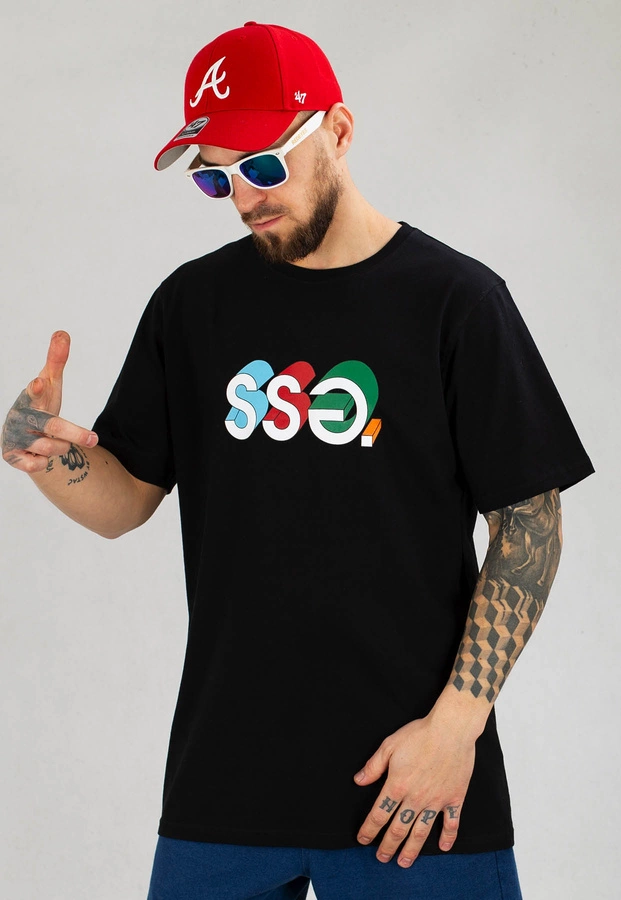 T-Shirt SSG 3D Colors czarny