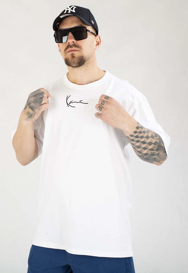 T-shirt Karl Kani Signature 6060585 biały