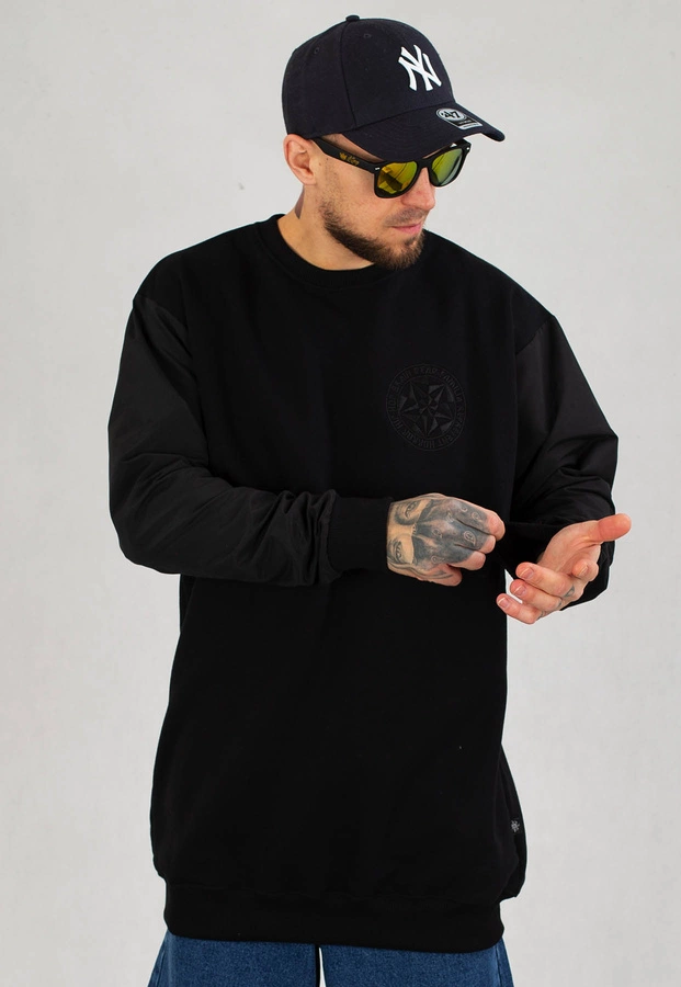 Bluza Brain Dead Familia All Black czarna
