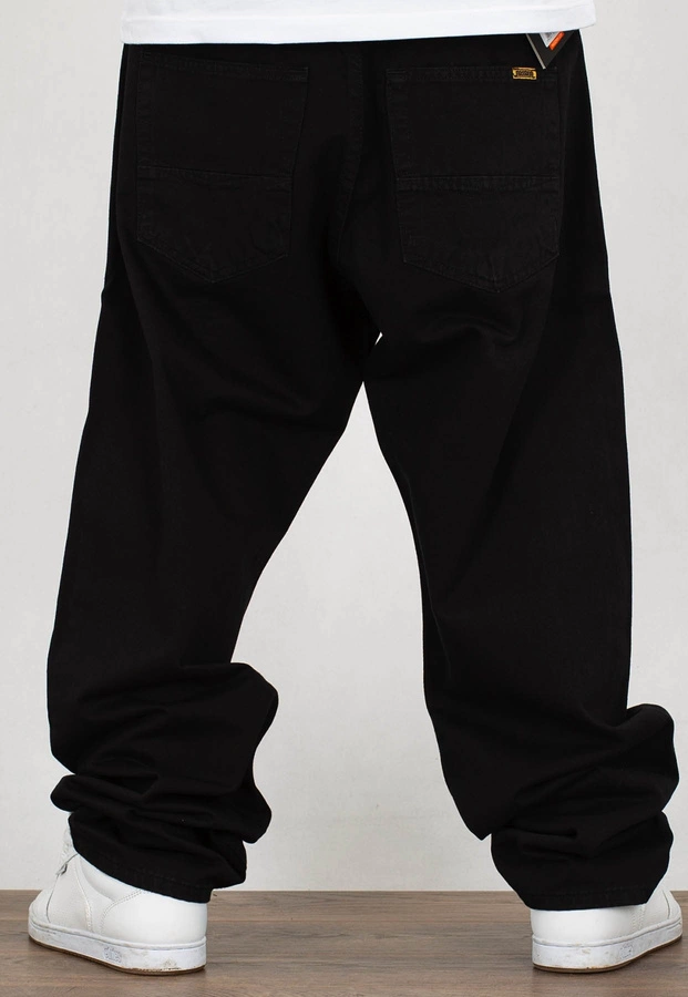 Spodnie Mass Jeans Baggy Fit Slang black