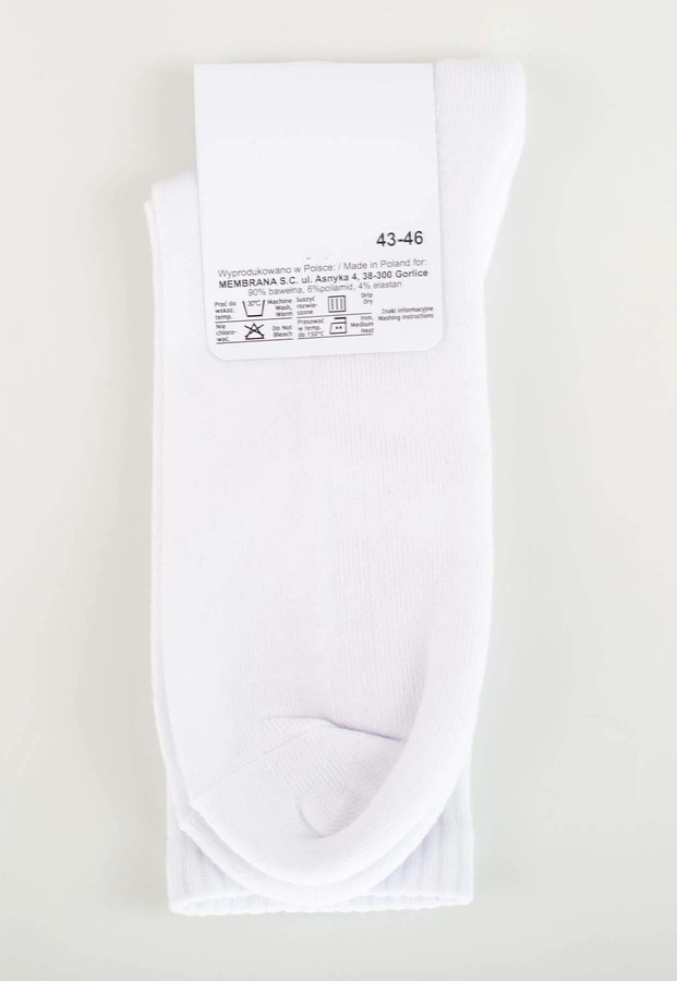 Skiety Stoprocent Stopro! biało pomarańczowe