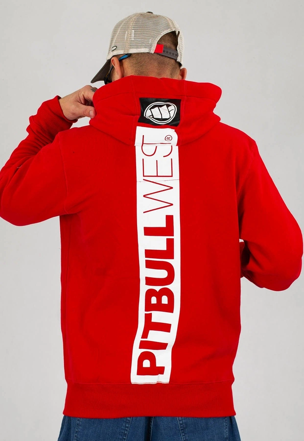 Bluza Pit Bull Zip Hilltop 2 czerwona