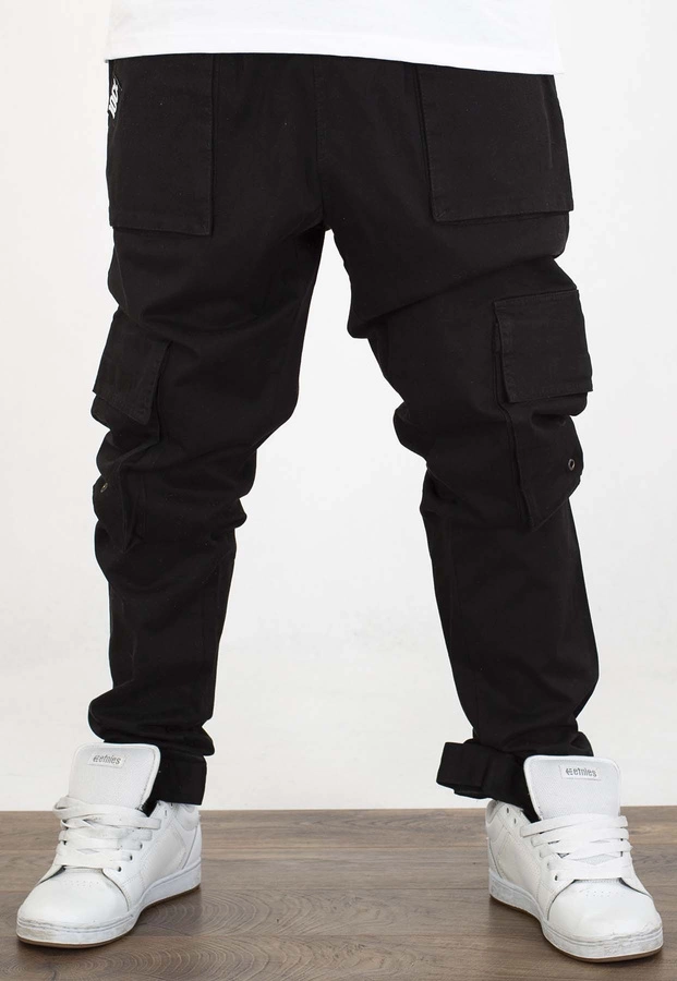 Spodnie Stoprocent Joggery Doublesto czarne