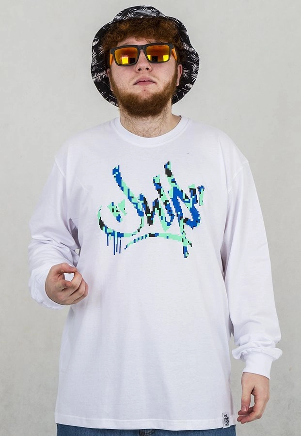 Longsleeve JWP Pixel biały