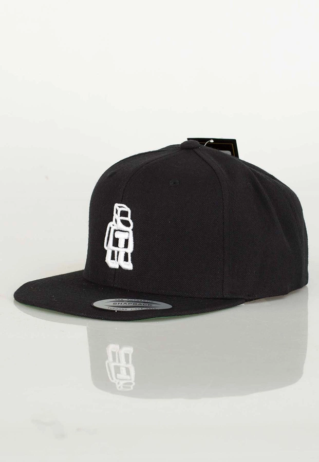 Czapka Snapback Tabasko Big Logo czarno biała