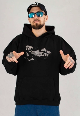 Bluza Stoprocent Z Kapturem Rippedtag czarna