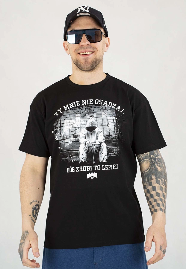 T-shirt Chada Proceder Ty Mnie Nie Osądzaj czarny