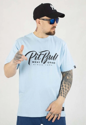 T-shirt Pit Bull El Jeffe 170 light blue
