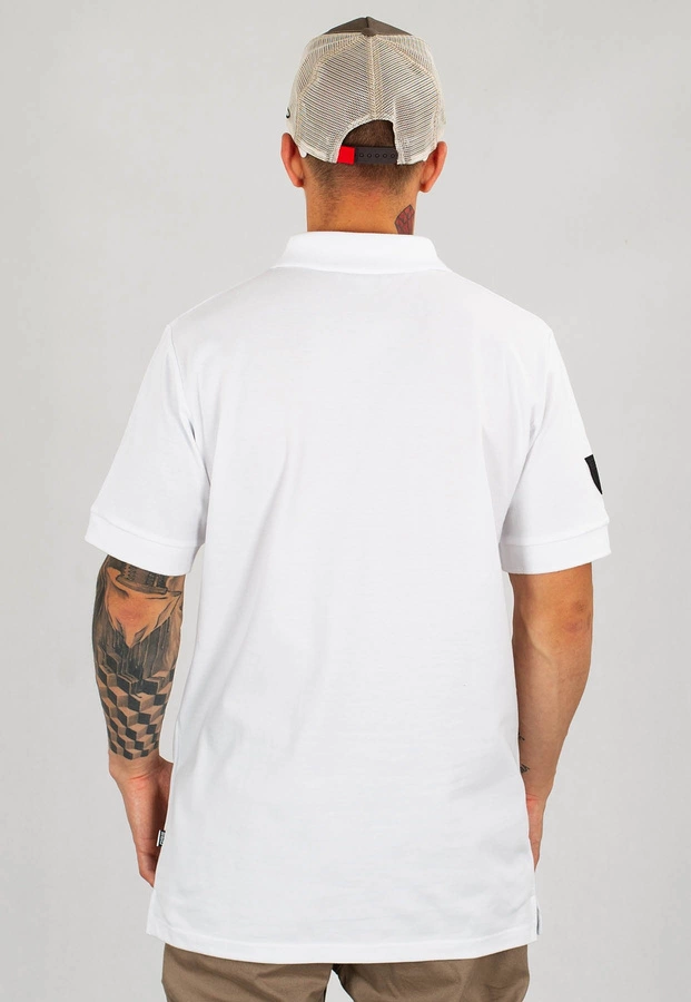 T-Shirt Polo 360CLTH Team biały