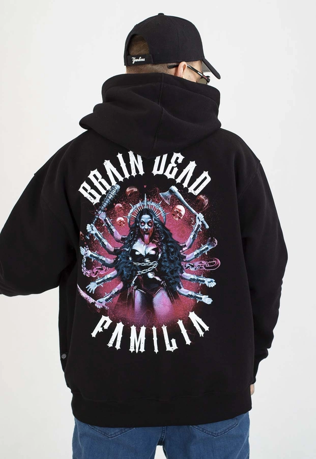 Bluza Brain Dead Familia Kali czarna