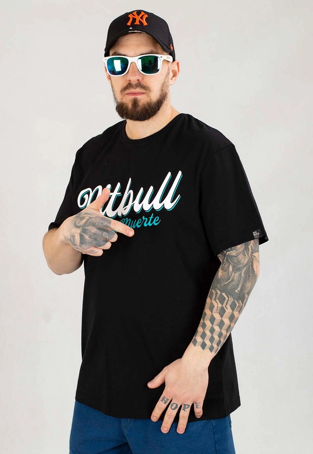T-shirt Pit Bull Santa Muerte 24 190 black