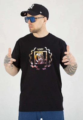 T-shirt Diil Laur High czarno czerwony