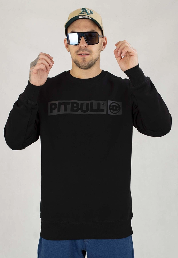 Bluza Pit Bull Bez Kaptura Hilltop czarna