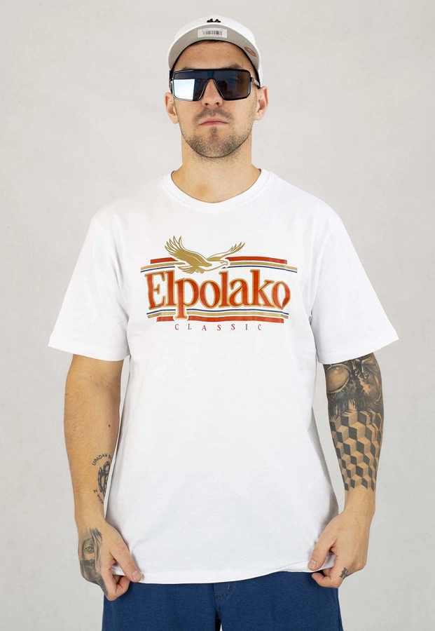 T-shirt El Polako Eagle biały