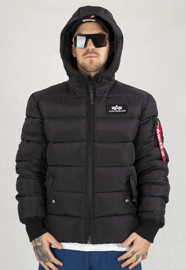 Kurtka Alpha Industries Zimowa Puffer Alpha FD 118113 czarna