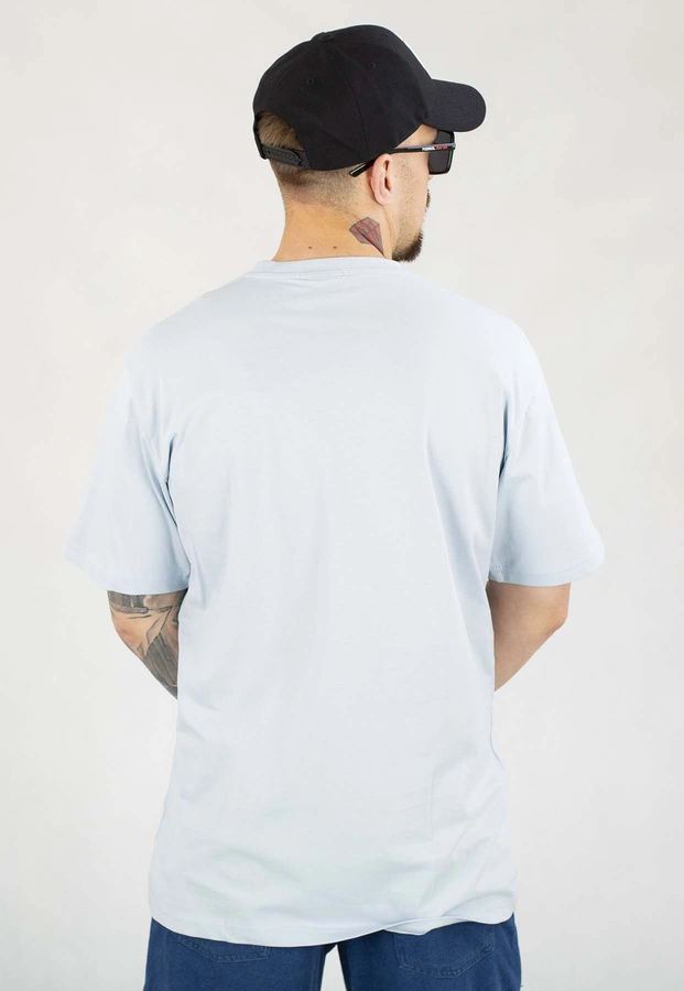 T-shirt Prosto Varsity jasno niebieski