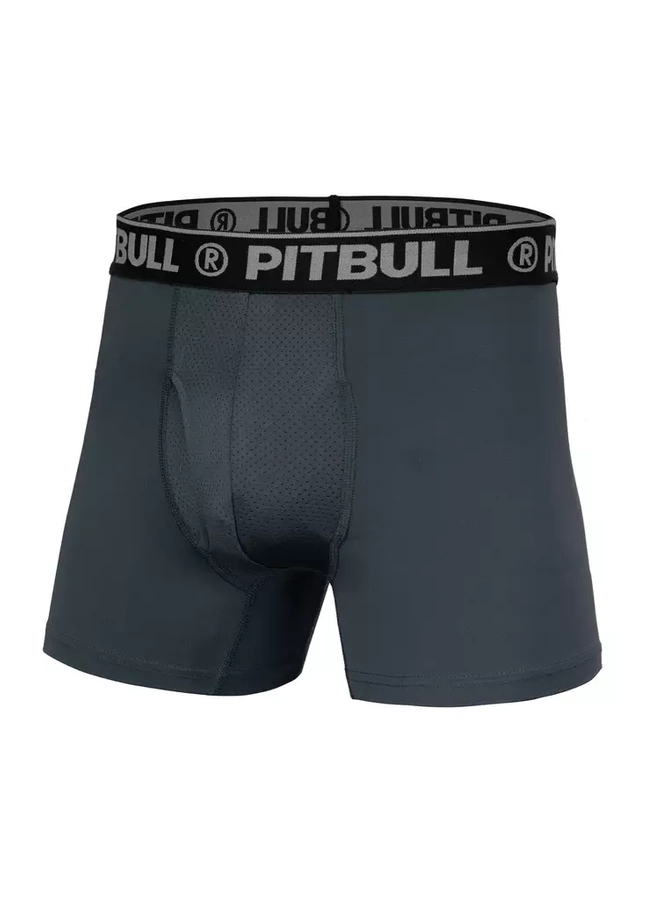 Bokserki Pit Bull 3 Pack Sport Mikrofibra oliwkowe grafitowe czarne