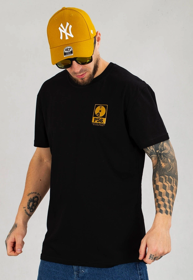 T-shirt Dudek P56 Dyskografia czarny