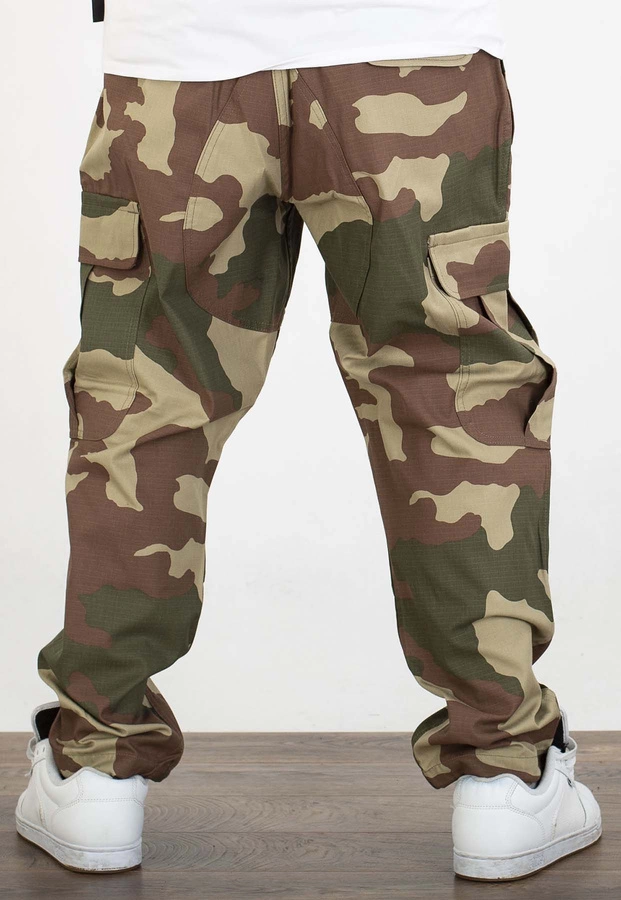 Spodnie Jigga Wear Military Brown Green Camo 