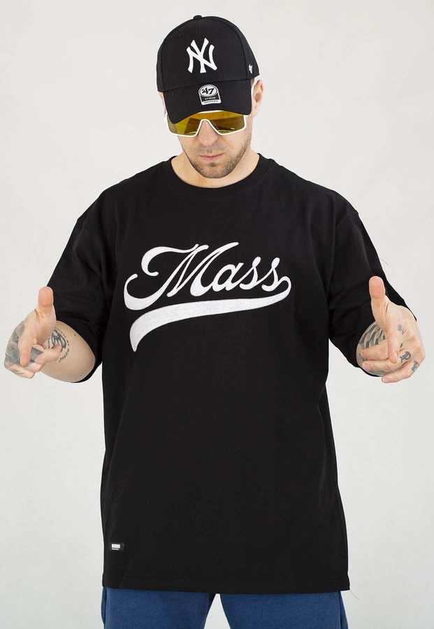 T-shirt Mass Draft czarny