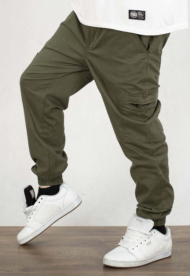 Spodnie Środowisko Miejskie Joggery Bojówki Classic Icon khaki