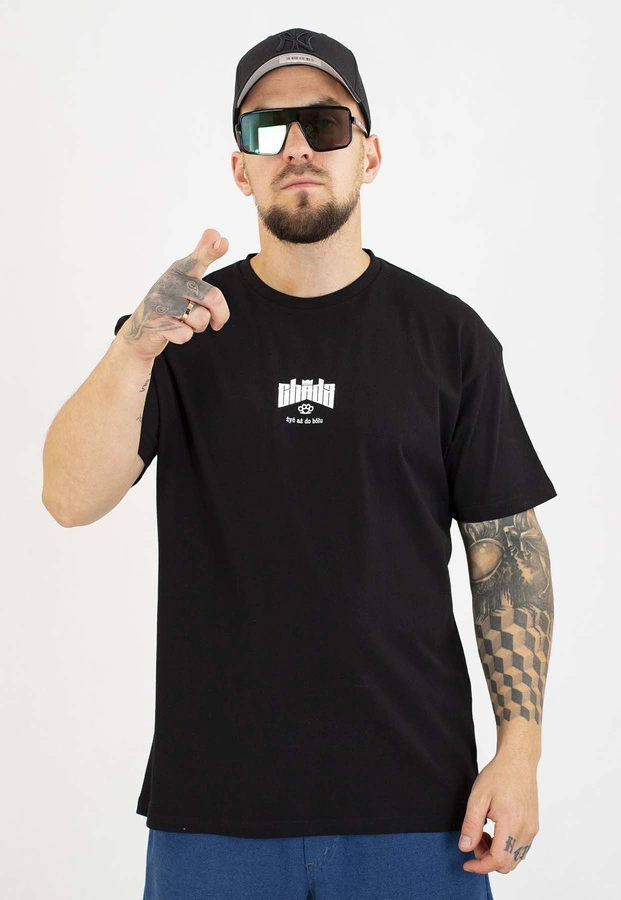 T-shirt Chada Żyć Aż Do Bólu czarny
