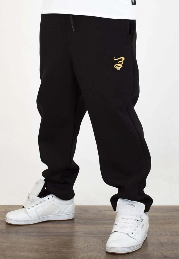 Dresy Grube Lolo Dymek Haft czarno złote