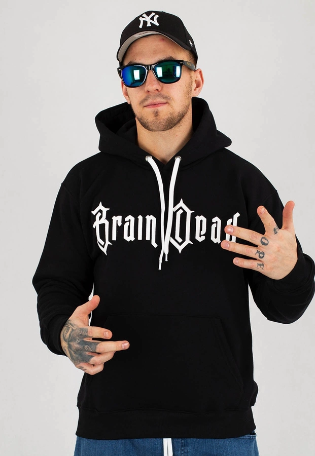Bluza Brain Dead Familia Kat czarna
