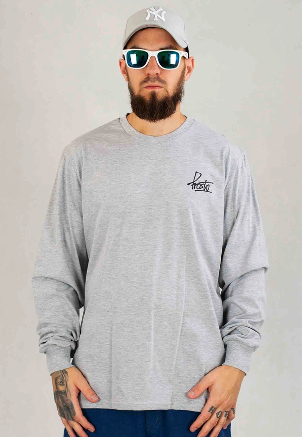 Longsleeve Prosto Ergo szary