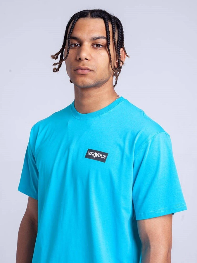 Nervous CLASSIC SMALL T-Shirt Aqua