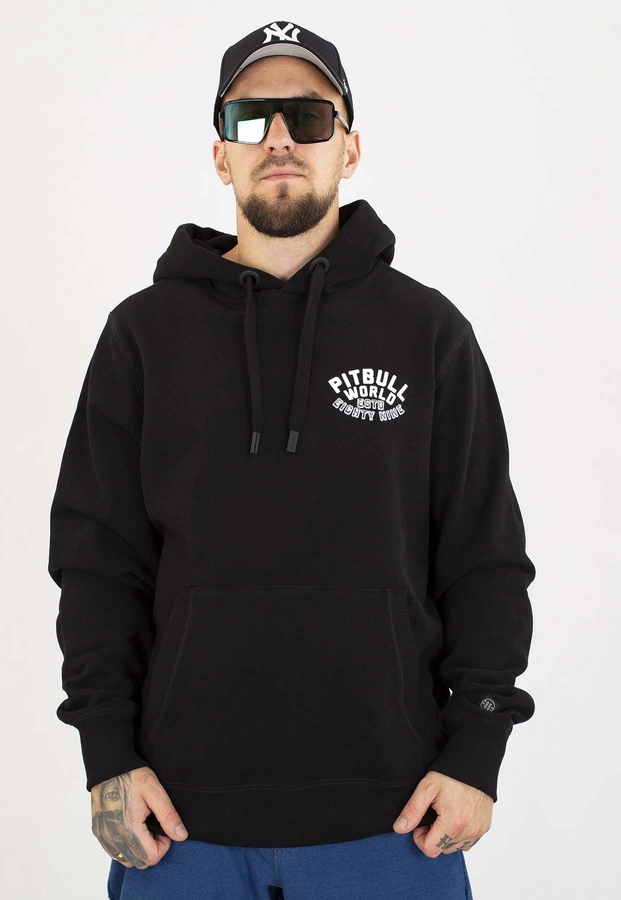 Bluza Pit Bull Z Kapturem Hero czarna